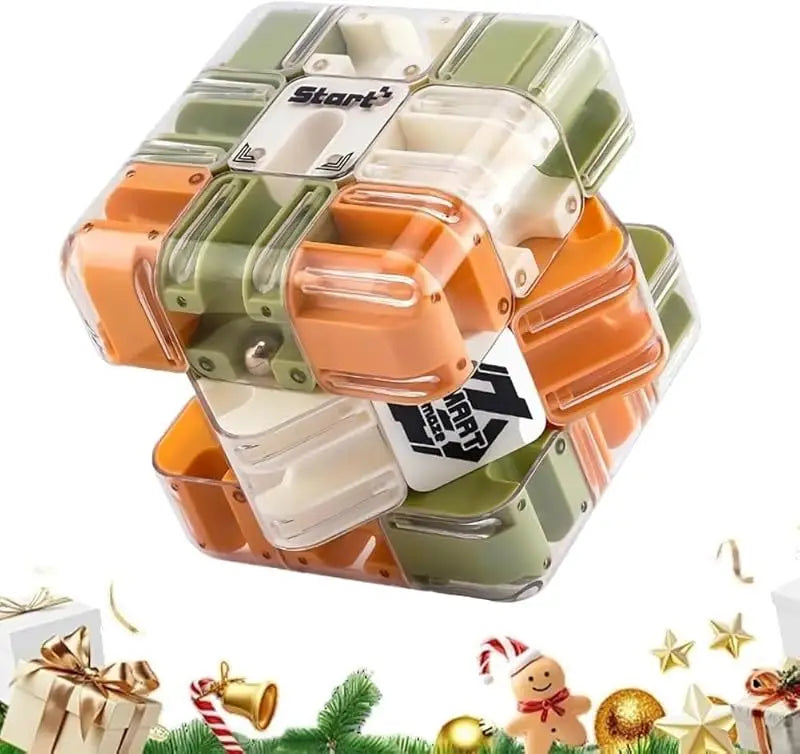 3D Maze Puzzle Cube Brain Teaser