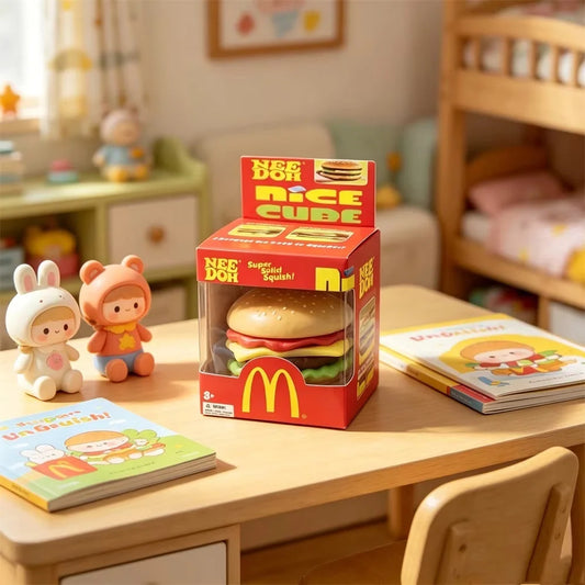 Fast Food Edition Squishy Stress Relief Cube
