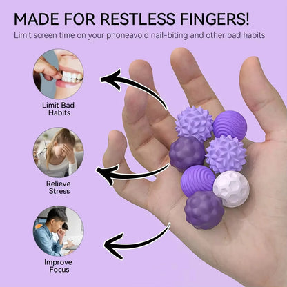 Magnetic Sensory Stress Relief Balls