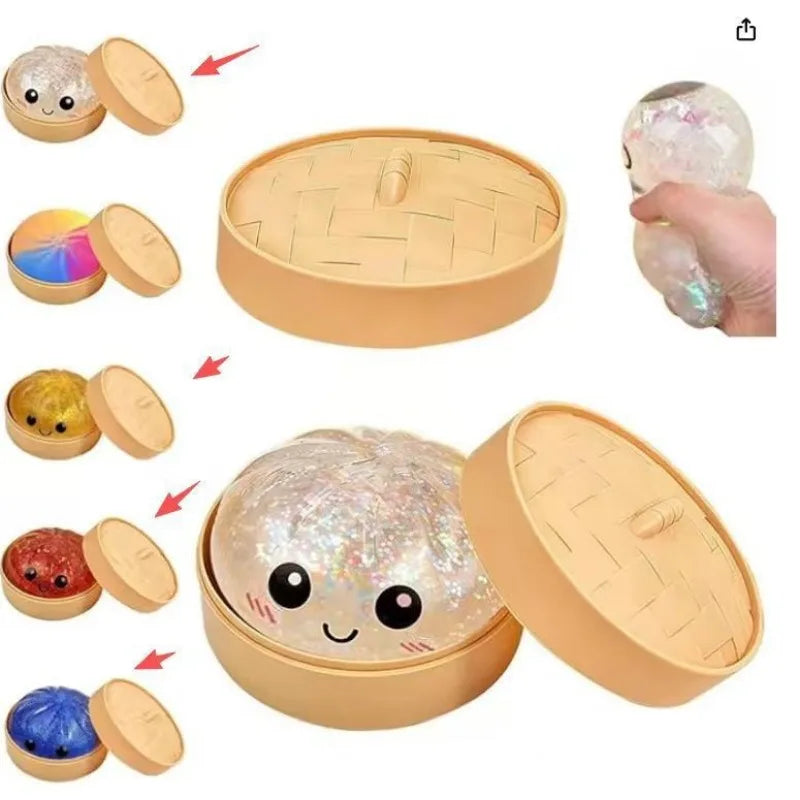Ghost Dumpling Squishy Stress Relief Toy