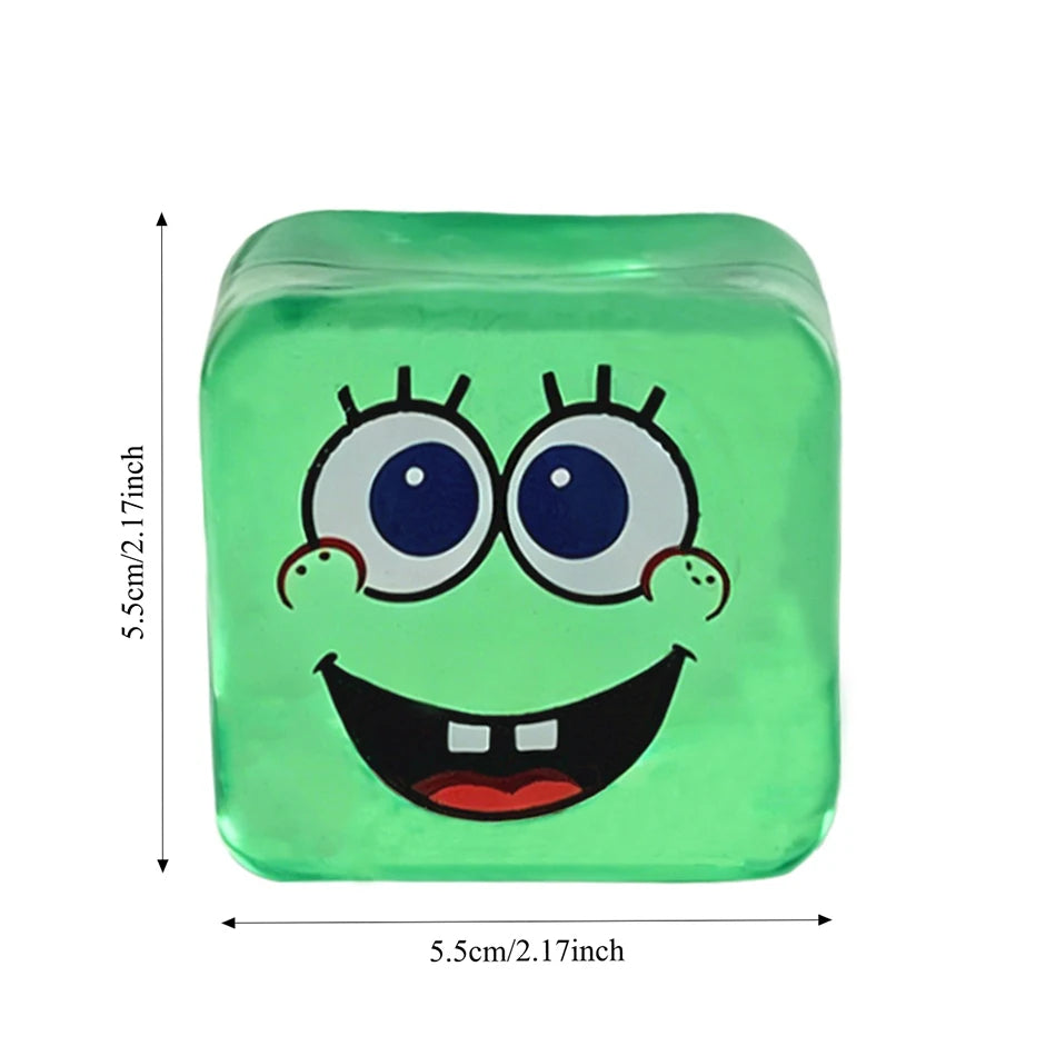 Cartoon Sponge Squishy Stress Relief Toy