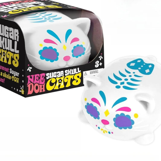 Sugar Skull Cat Squishy Toy