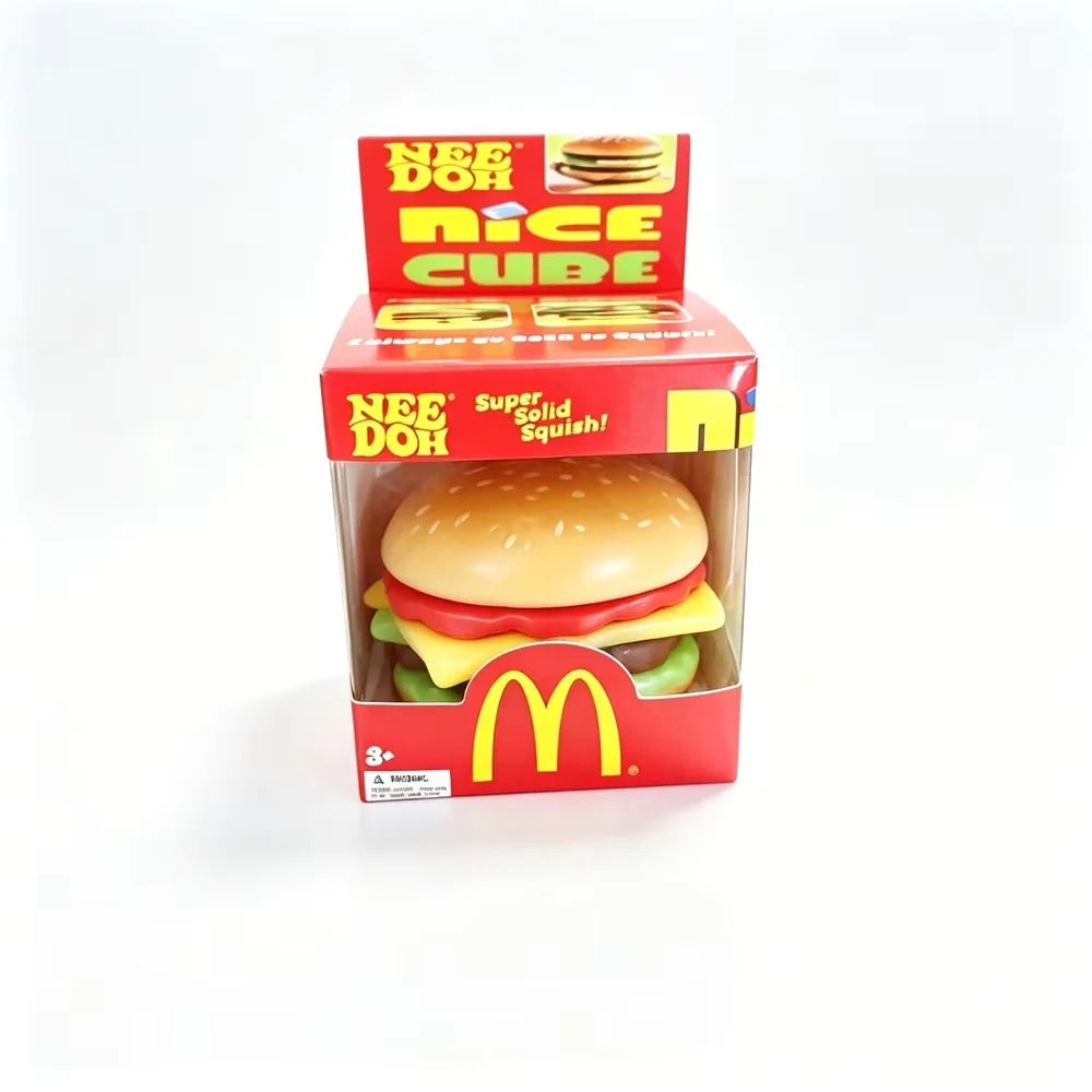 Fast Food Edition Squishy Stress Relief Cube