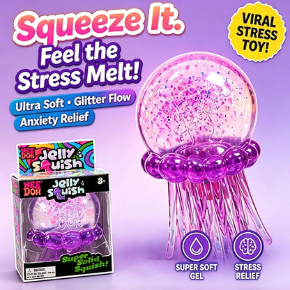 Jellyfish Squishy Sensory Stress Relief Toy