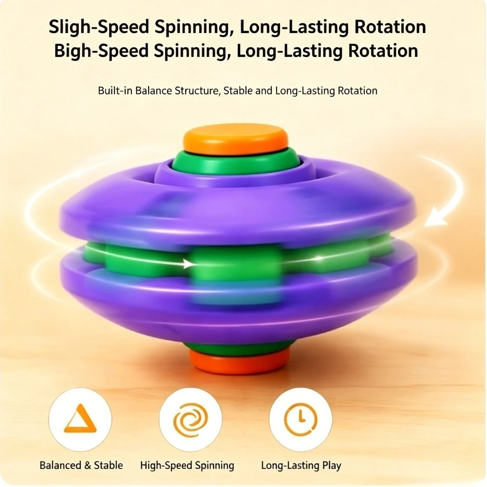 Transforming Spinner Ball Stress Relief Toy