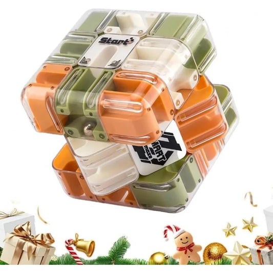 3D Maze Puzzle Cube Brain Teaser