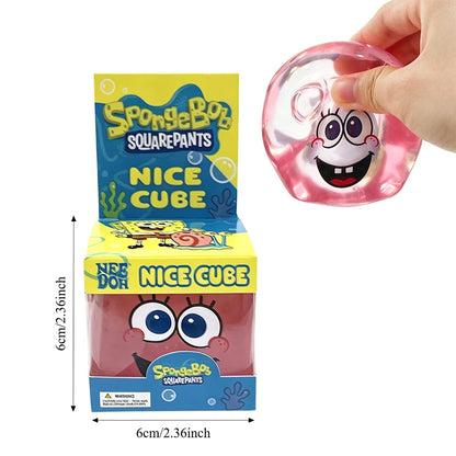 Cartoon Sponge Squishy Stress Relief Toy