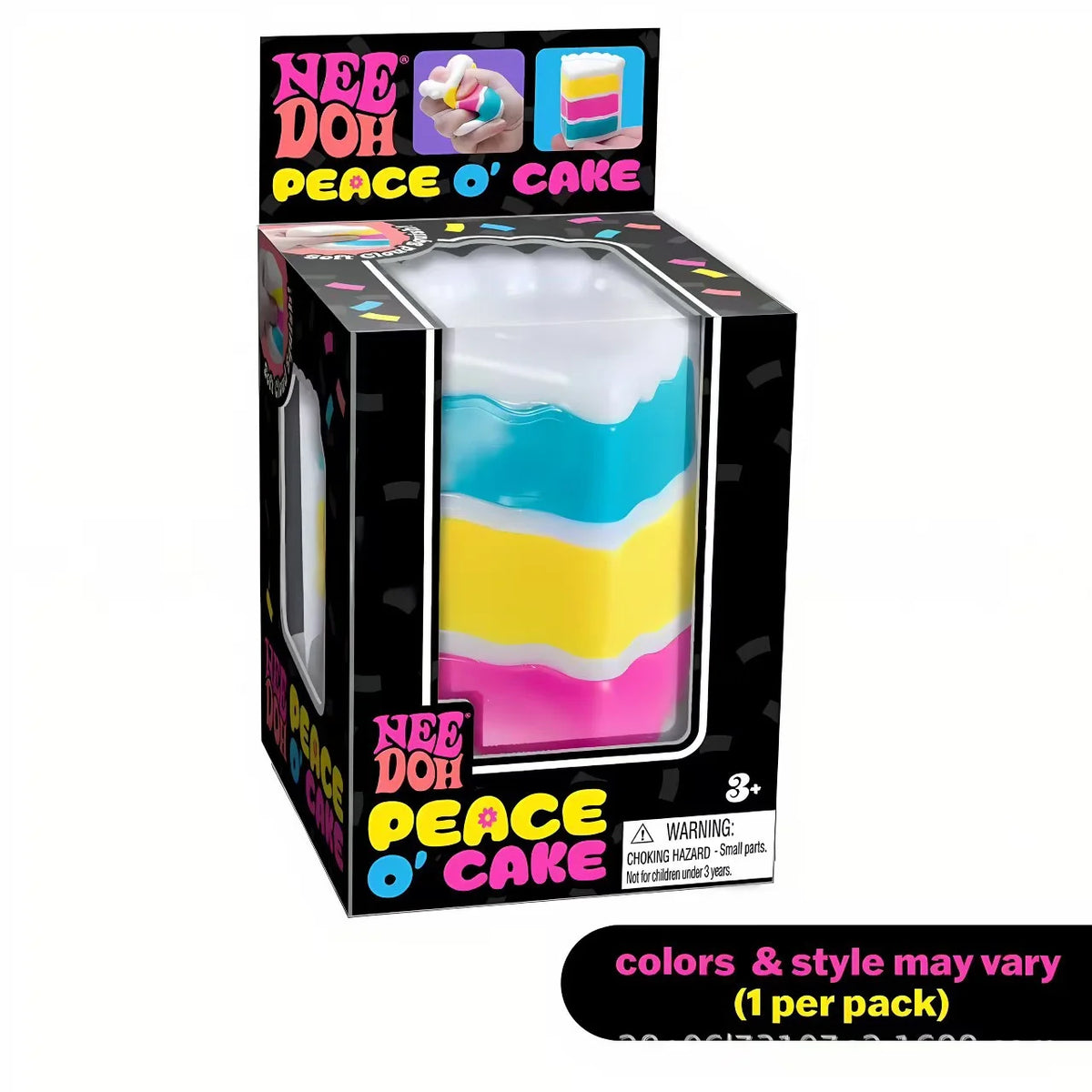 Peace O’ Cake Rainbow Squishy