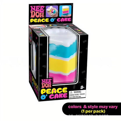 Peace O’ Cake Rainbow Squishy