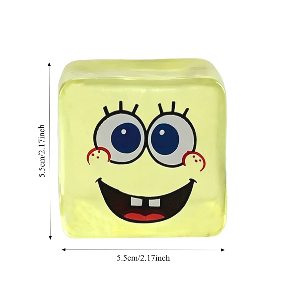 Cartoon Sponge Squishy Stress Relief Toy