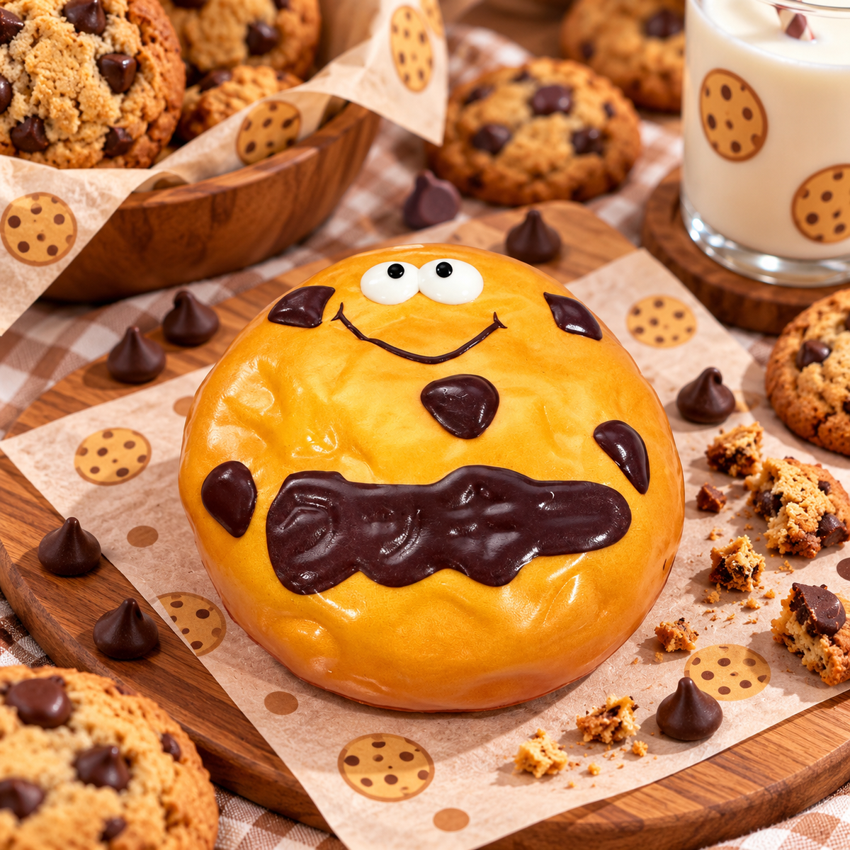 Funny Cookie Squishy Toy