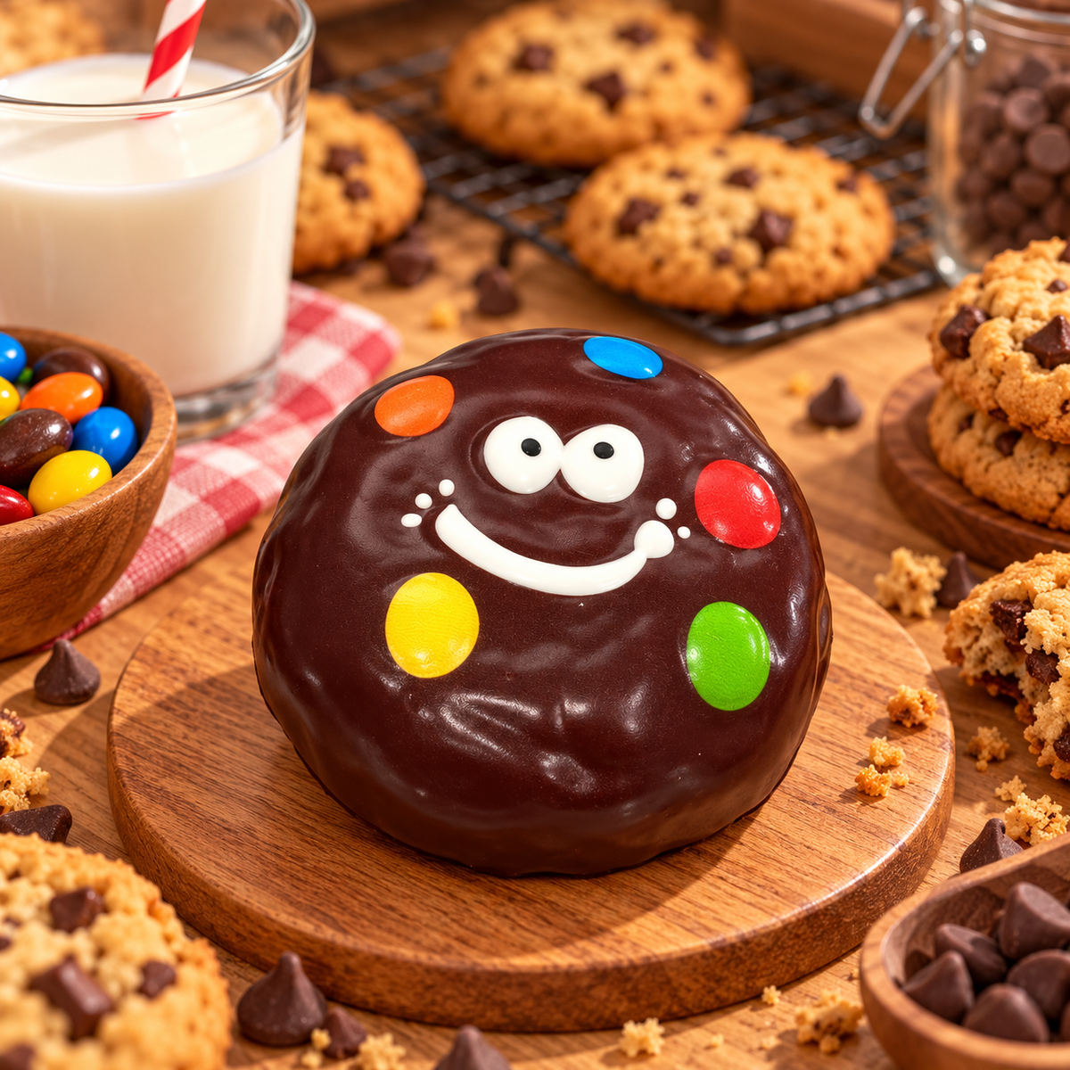 Funny Cookie Squishy Toy
