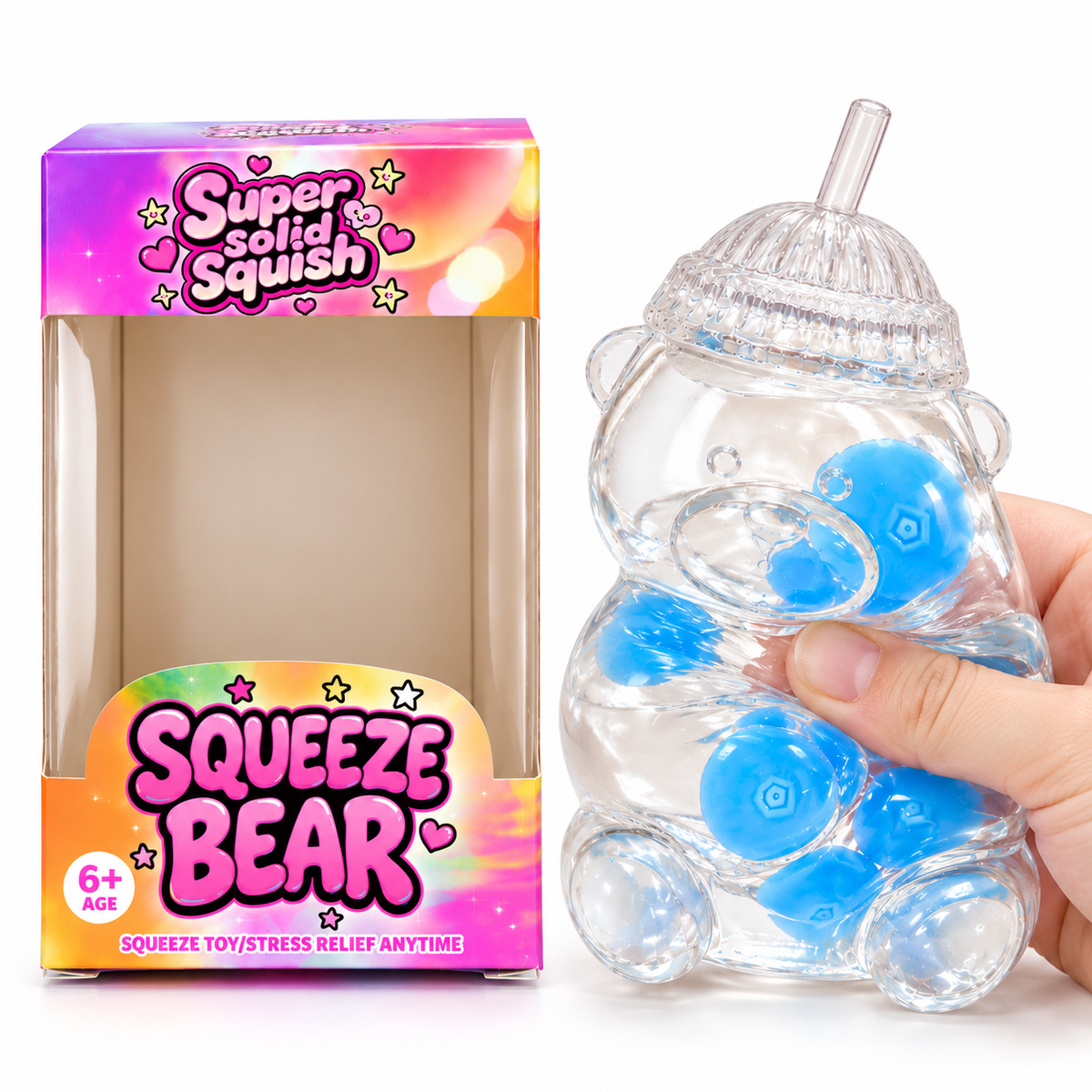 Fruit Bear Vaseline Filled Squishy