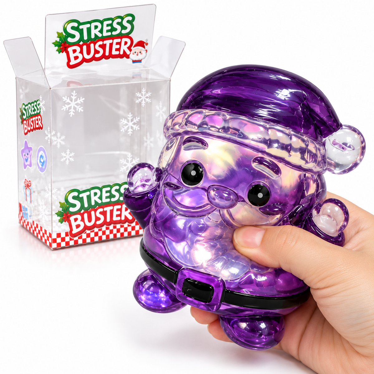 Christmas Stress Buster Vaseline Squishy Toy