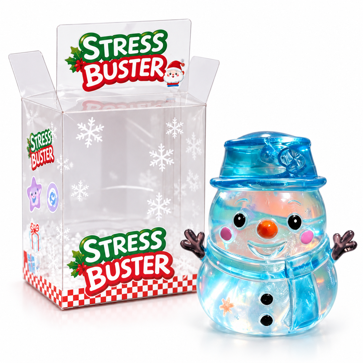 Christmas Stress Buster Vaseline Squishy Toy