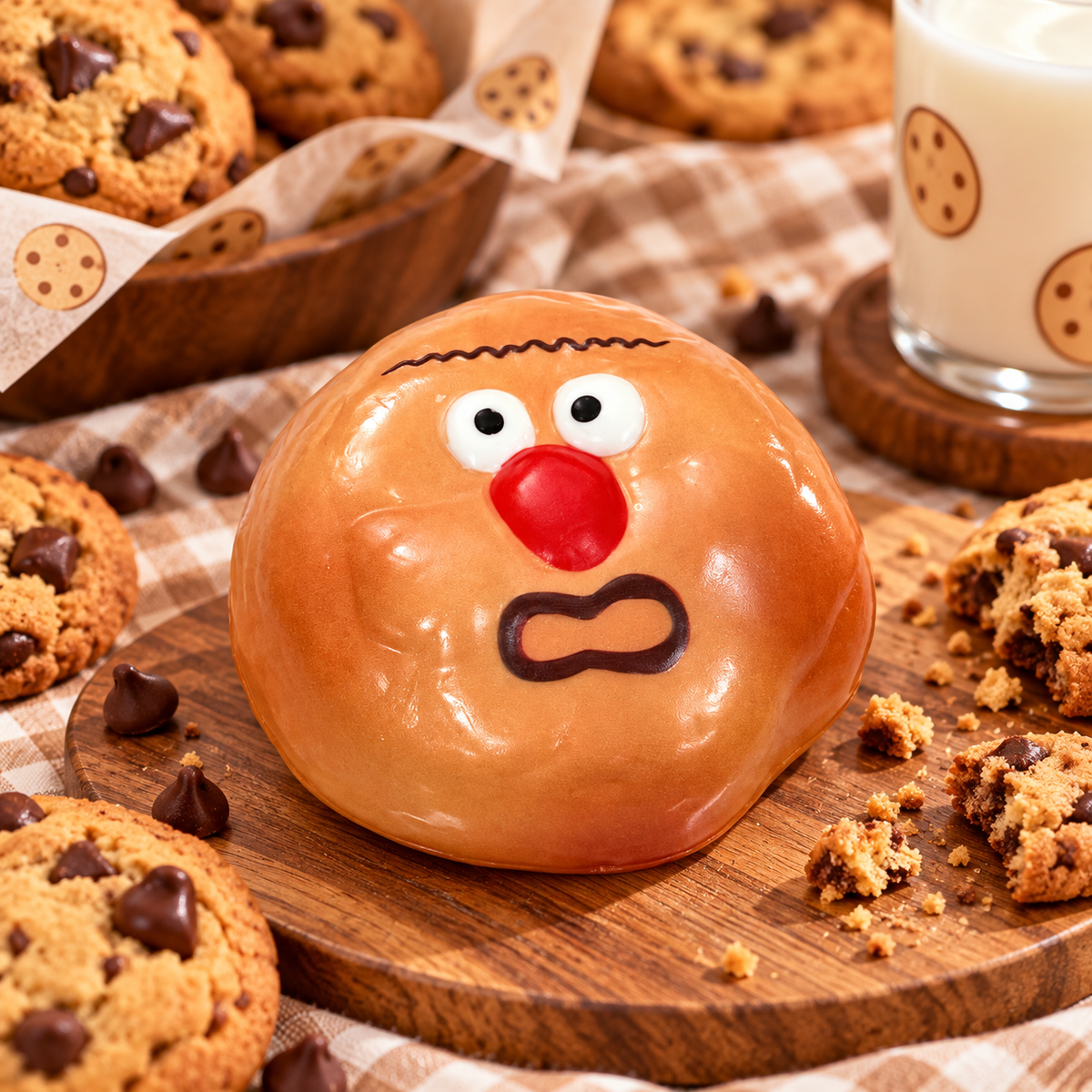 Funny Cookie Squishy Toy