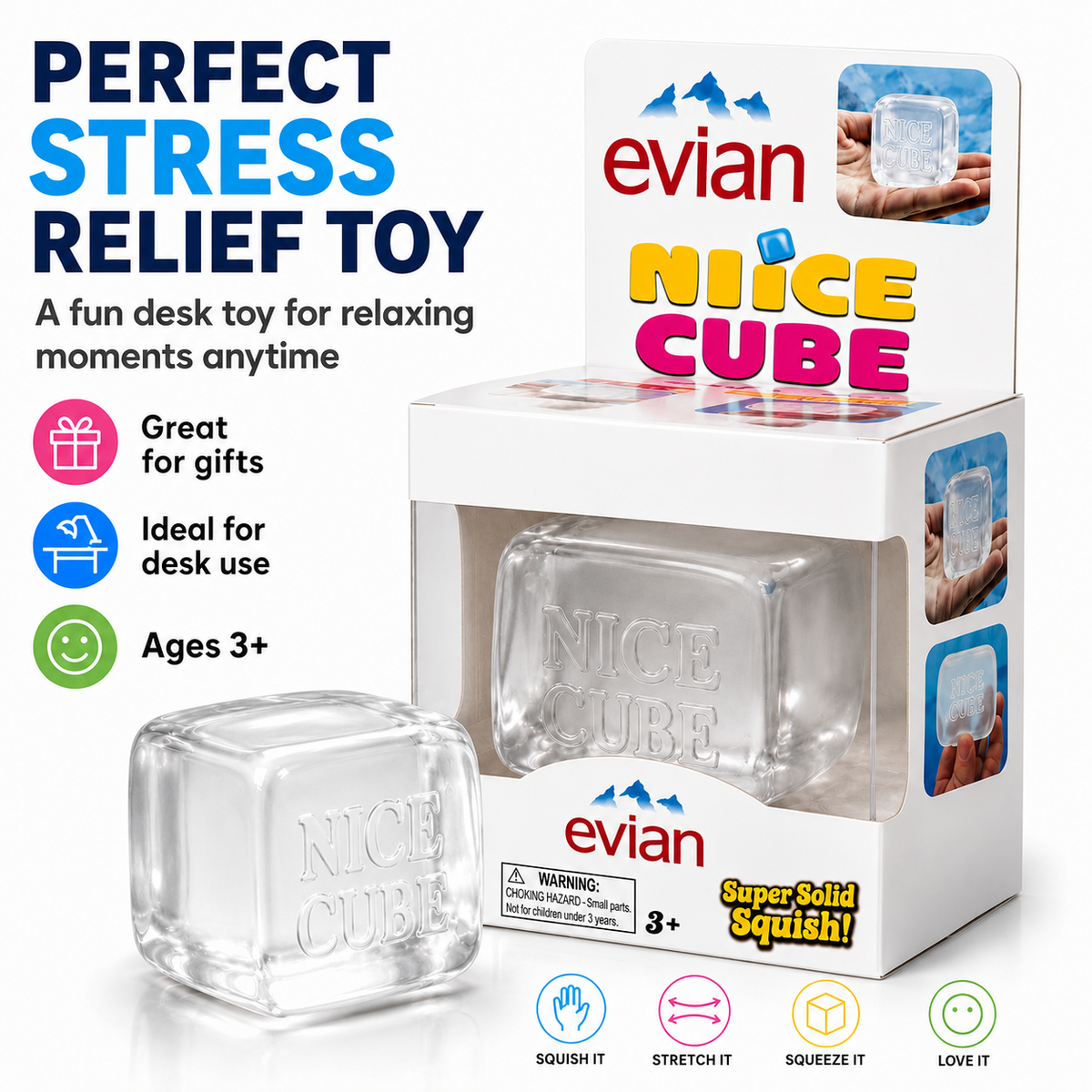 Crystal Clear Sensory Cube
