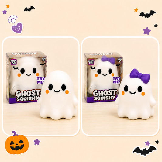 Cute Ghost Squishy Squeeze Toy