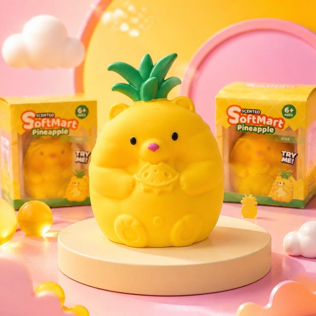 Pineapple Plush Squishy Scented Toy