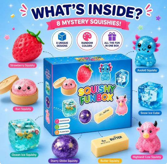 Squishy Sensory Toy Collection Box
